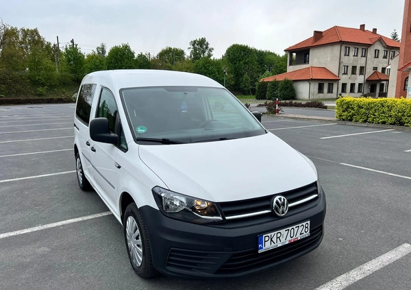 Volkswagen Caddy cena 42100 przebieg: 232400, rok produkcji 2017 z Krotoszyn małe 352